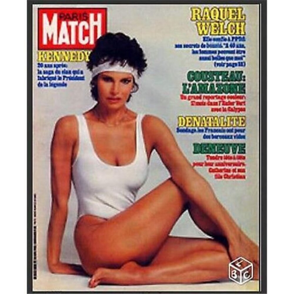 PARIS MATCH 1800 Deneuve Pessac Doumeng Tahiti Kennedy